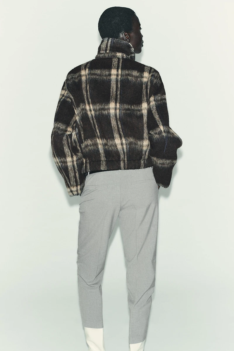 BELTED SLIM PANTS