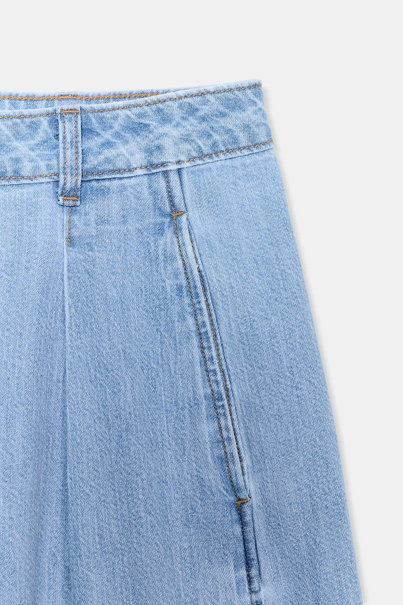 JEAN Z1975 WIDE LEG À PINCES TAILLE MOYENNE