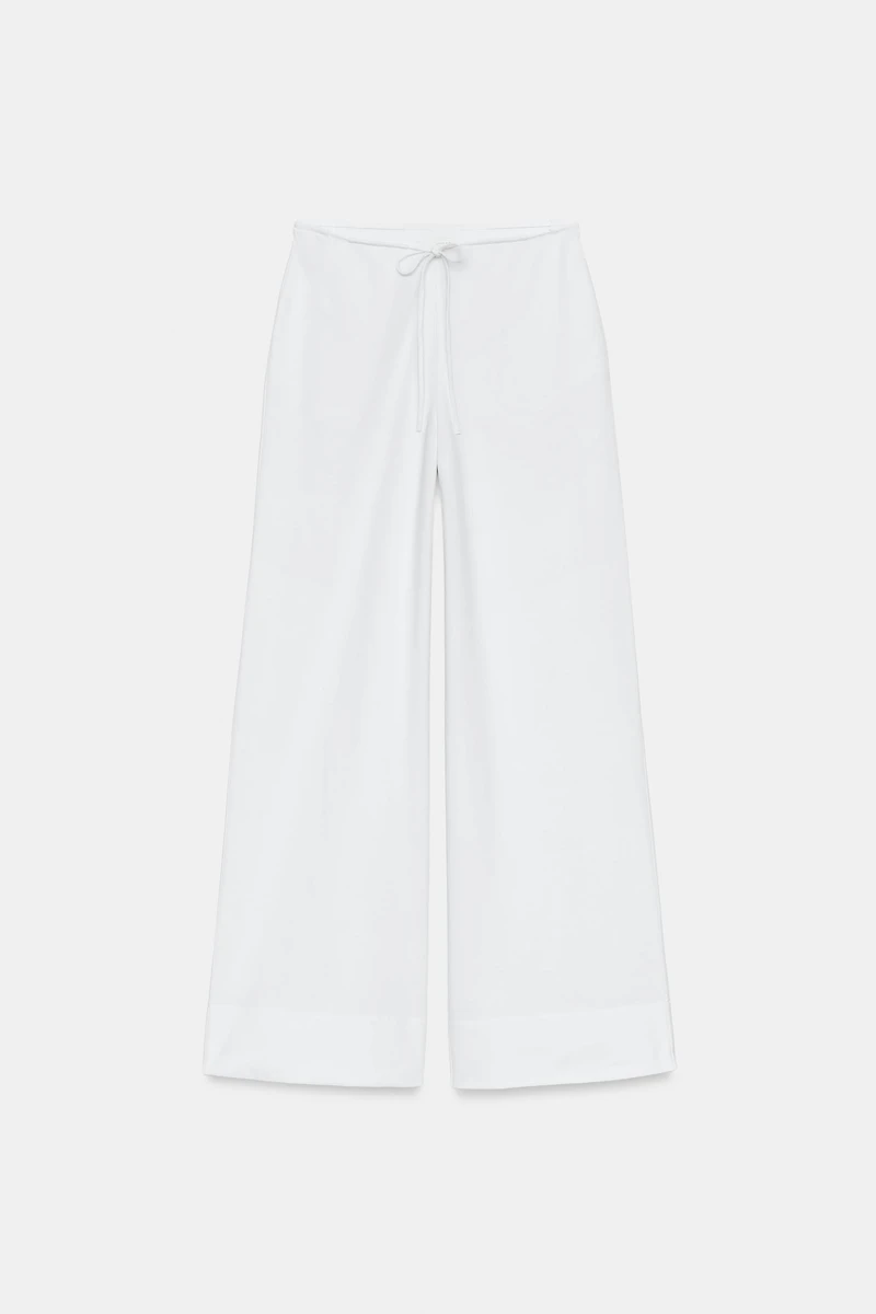 PANTALON DROIT EN COTON