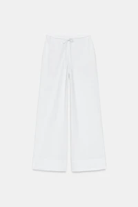 PANTALON DROIT EN COTON