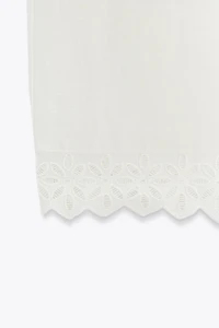 RAMIE PANTS WITH LACE TRIM