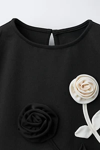 PONTE ROMA FLORAL T-SHIRT