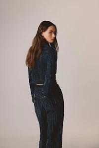 LIMITED EDITION FRAYED DENIM JACKET