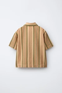STRIPED RUSTIC SHIRT