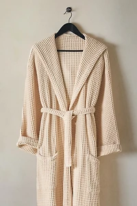 PEIGNOIR COTON WAFFLE