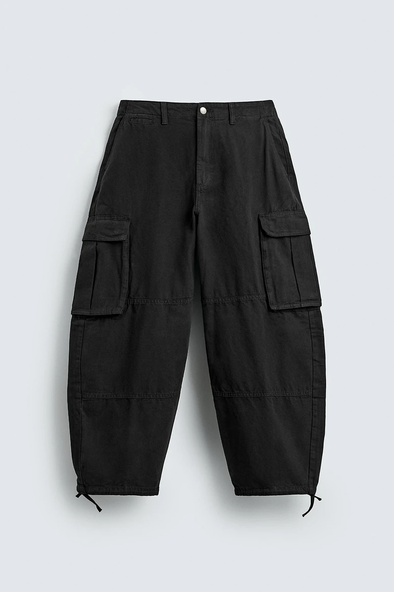 BALLOON FIT CARGO PANTS