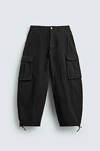 BALLOON FIT CARGO PANTS