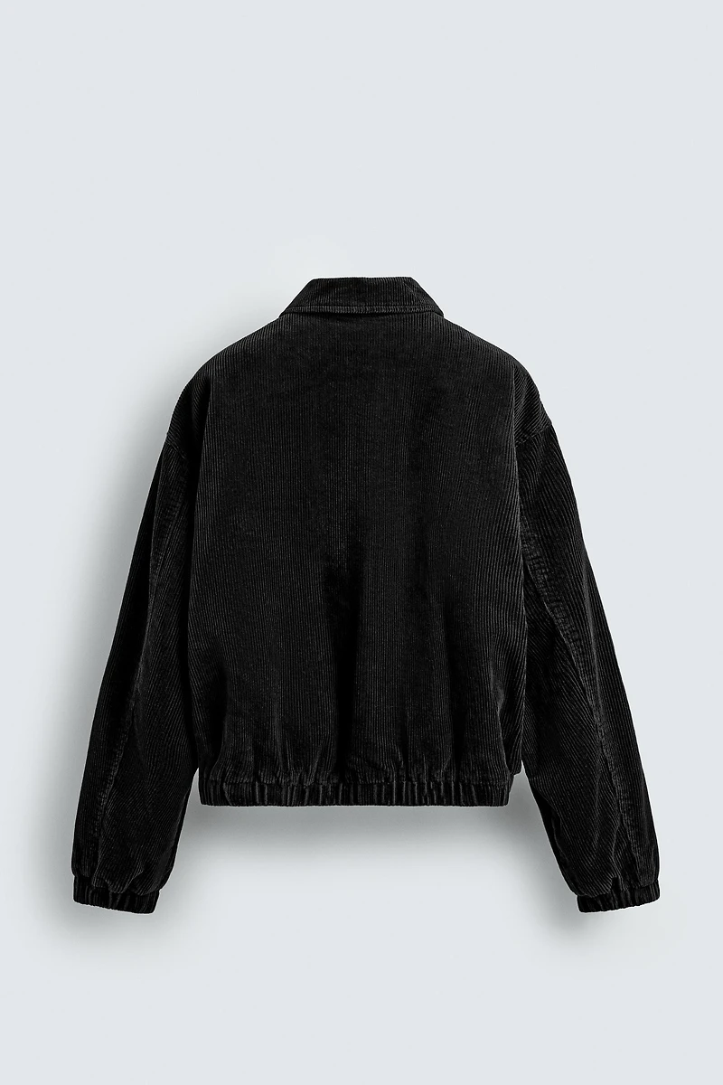 RELAXED FIT CORDUROY JACKET