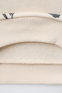 ENSEMBLE DE JOGGING AVEC SWEAT ET PANTALON JOGGER À IMPRIMÉ ANIMALIER