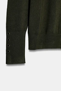BASIC PLAIN KNIT JUMPER