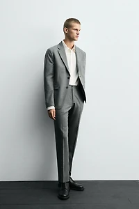 PLAID SUIT PANTS