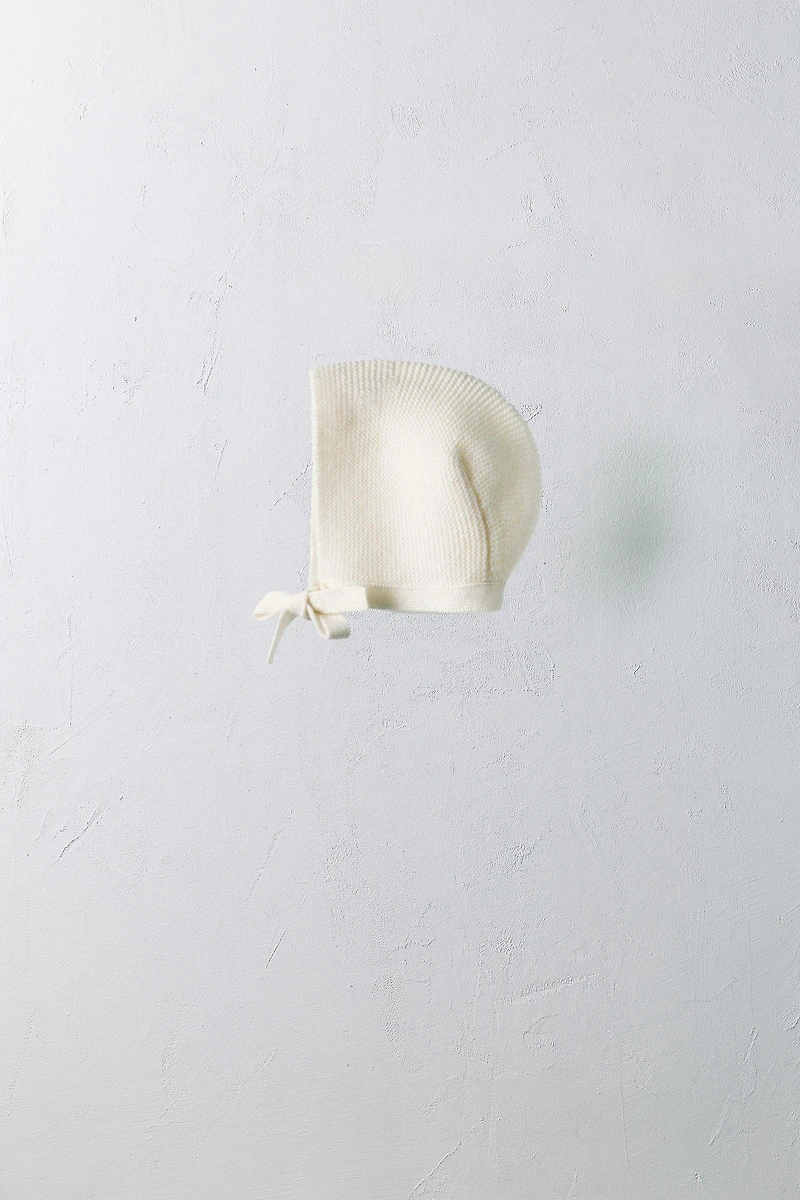 0-12 MONTHS/ 100% CASHMERE BONNET LIMITED EDITION
