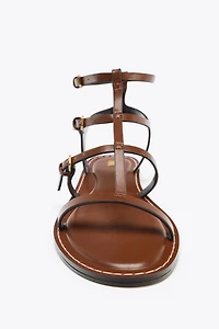 STRAPPY BUCKLE SANDALS
