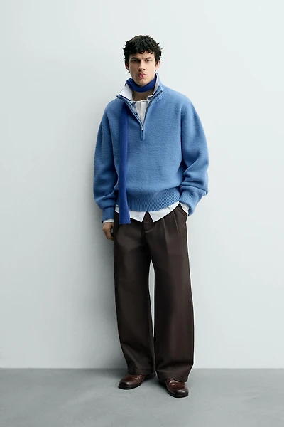 PULL TEXTURÉ COUPE BOXY