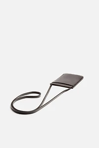 LEATHER CROSSBODY BAG
