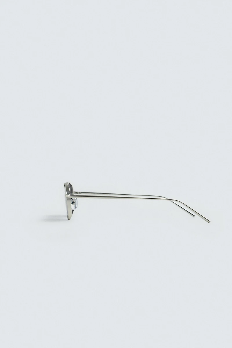 OVAL METAL SUNGLASSES