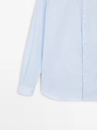 Slim fit 100% cotton shirt