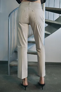 ZW COLLECTION MID-RISE CROPPED FLARE JEANS