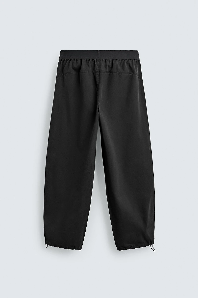 RELAXED FIT PARACHUTE PANTS