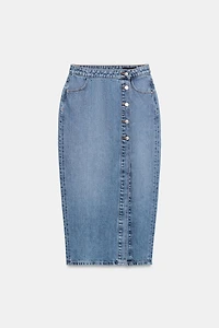 Z1975 WRAP DENIM SKIRT
