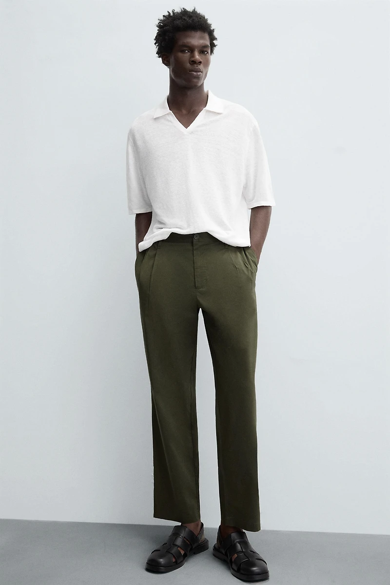 LIGHTWEIGHT RELAXED FIT PANTS