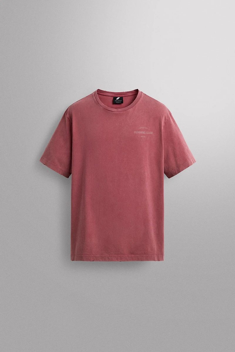 COTTON RUNNING T-SHIRT