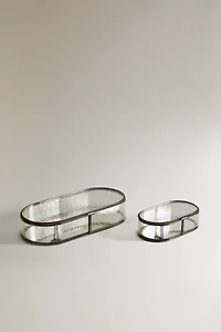 BOÎTE OVALE EN VERRE