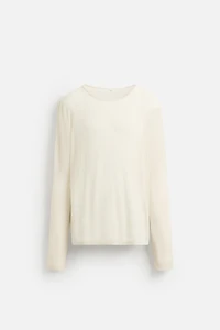 T-SHIRT STRUCTURE SEMI-TRANSPARENT