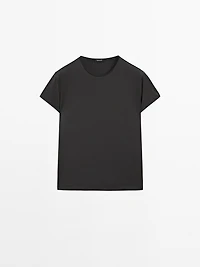 Flowing short sleeve T-shirt