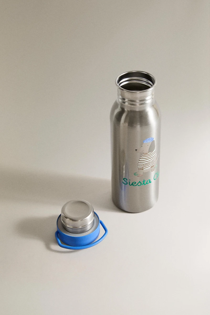 KIDS' STEEL DOG BOTTLE