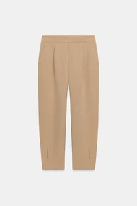 PANTALON CAROTTE PLIS