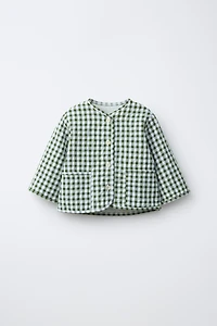 GINGHAM CHECK JACKET