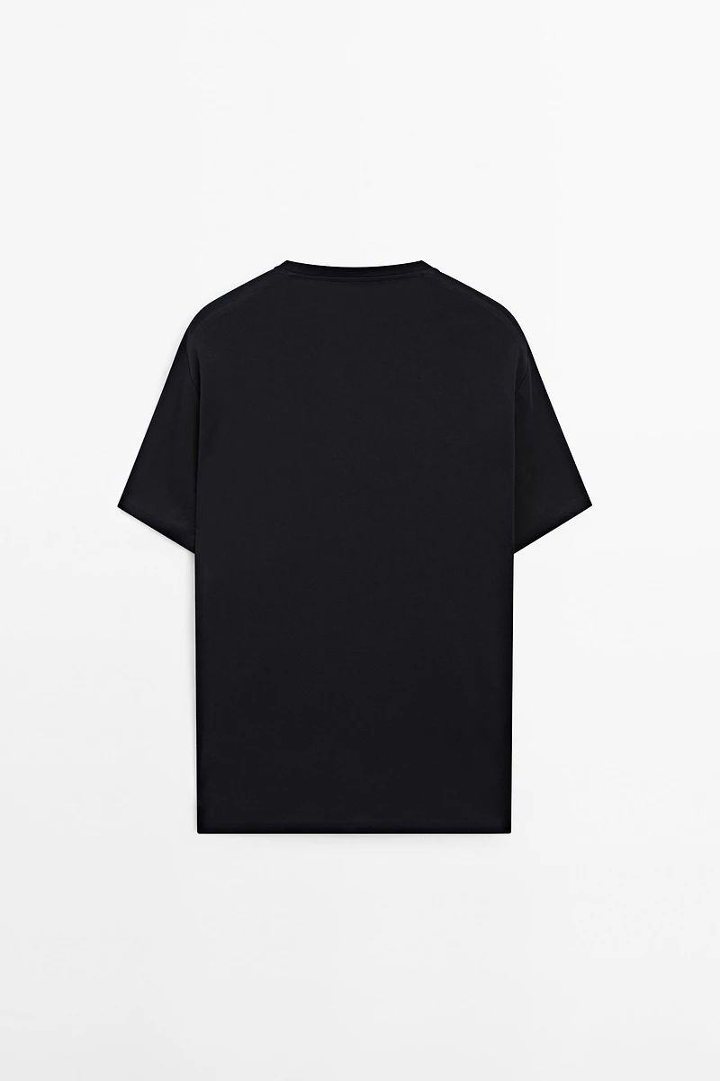 100% mercerised cotton T-shirt