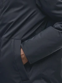 Veste courte déperlante en duvet mélangé