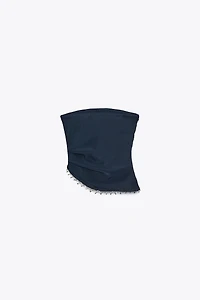 JEWEL STRAPLESS TOP
