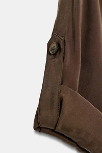 ROBE CHEMISE FLUIDE CEINTURE
