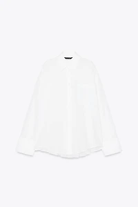 CHEMISE OVERSIZE EN GASE