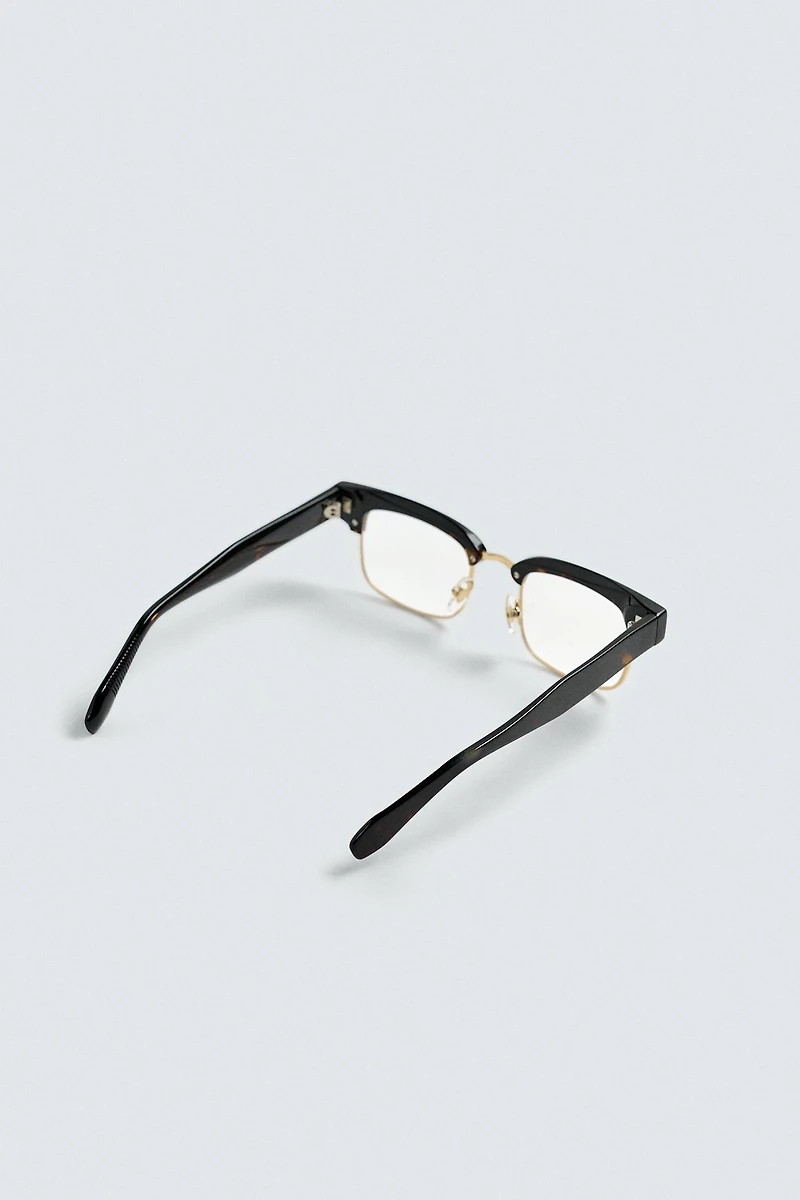 LUNETTES ACÉTATE COMBINÉ
