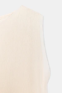 ASYMMETRIC SLEEVELESS TOP