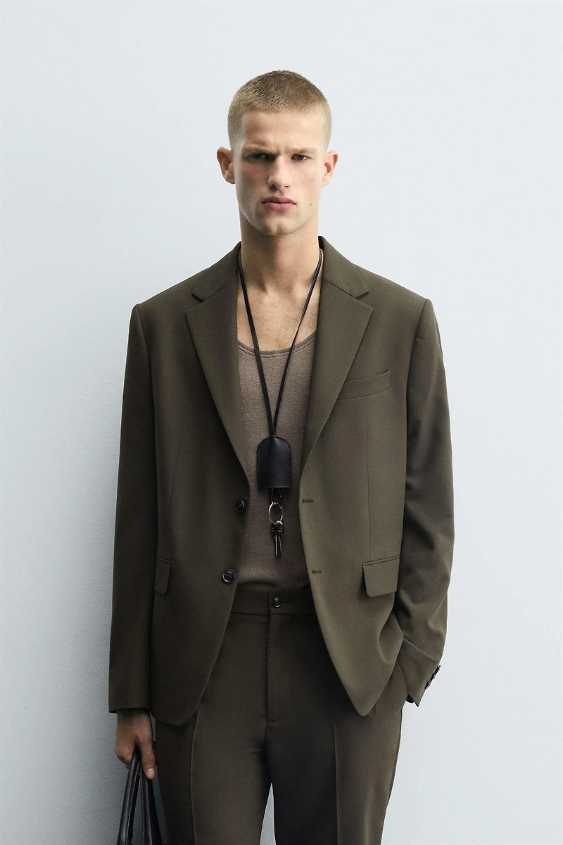SLIM FIT SUIT BLAZER