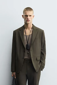 SLIM FIT SUIT BLAZER