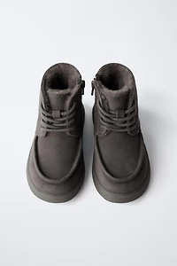 LINED WELT BOOTS
