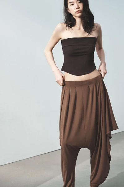 ASYMMETRIC FLOWY BAGGY PANTS