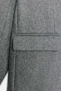 SOFT ONE-BUTTON BLAZER
