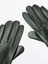 Nappa leather gloves