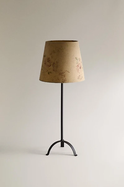 FLORAL TABLE LAMP