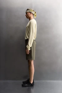 LIGHTWEIGHT LINEN COTTON BLEND T-SHIRT