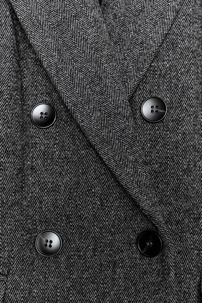 OVERSIZED DOUBLE BREASTED BLAZER