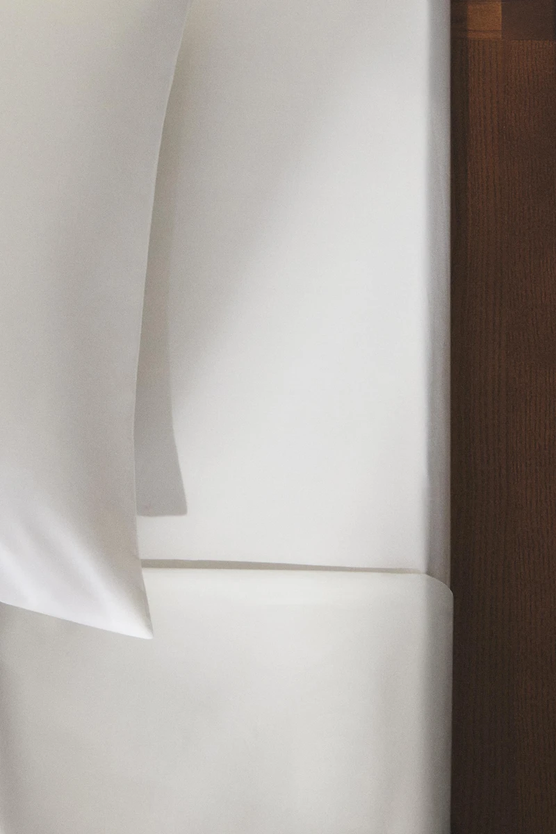 DRAP-HOUSSE PERCALE DE COTON | CM HAUT (200 FILS