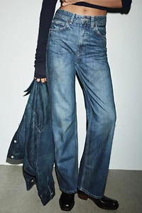 JEANS TRF WIDE LEG TAILLE HAUTE FULL LENGTH